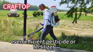Легкое опрыскивание с помощью ранцевого опрыскивателя CRAFTOP! – Только оптовая продажа.
