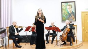 Людмила Боталова и квартет имени Алябьева исполняют Сегидилью Кармен. Мытищи, 4 сентября