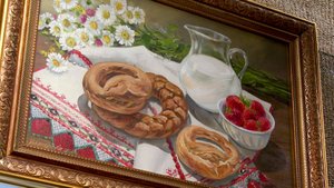 Рязанские художницы представили 45 работ на выставке «Дачные мотивы»