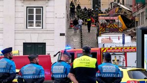 Число пострадавших при крушении фуникулера в Лиссабоне возросло до 23 человек