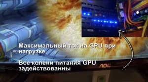 Наблюдаем за распределением питания на GPU видеокарты по светодиодам | www.first-remont.ru