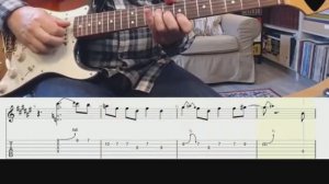 Licks John Mayer Style (guitar cover,tab,backing track)