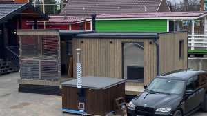 Модульная баня с кухней, санузлом и помывочной — готовое решение для комфортного отдыха!