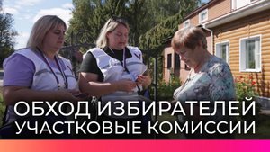 Члены участковых комиссий завершают обходы новгородских избирателей