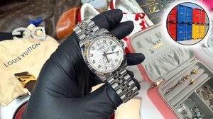 Нашли Rolex в мусорной кладовке. Очень повезло!