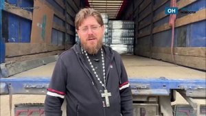 Отец Василий доставил воду десантникам Сумского направления