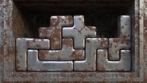 Металический физичный тетрис