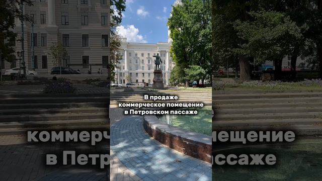 Коммерческое помещение в Петровском пассаже