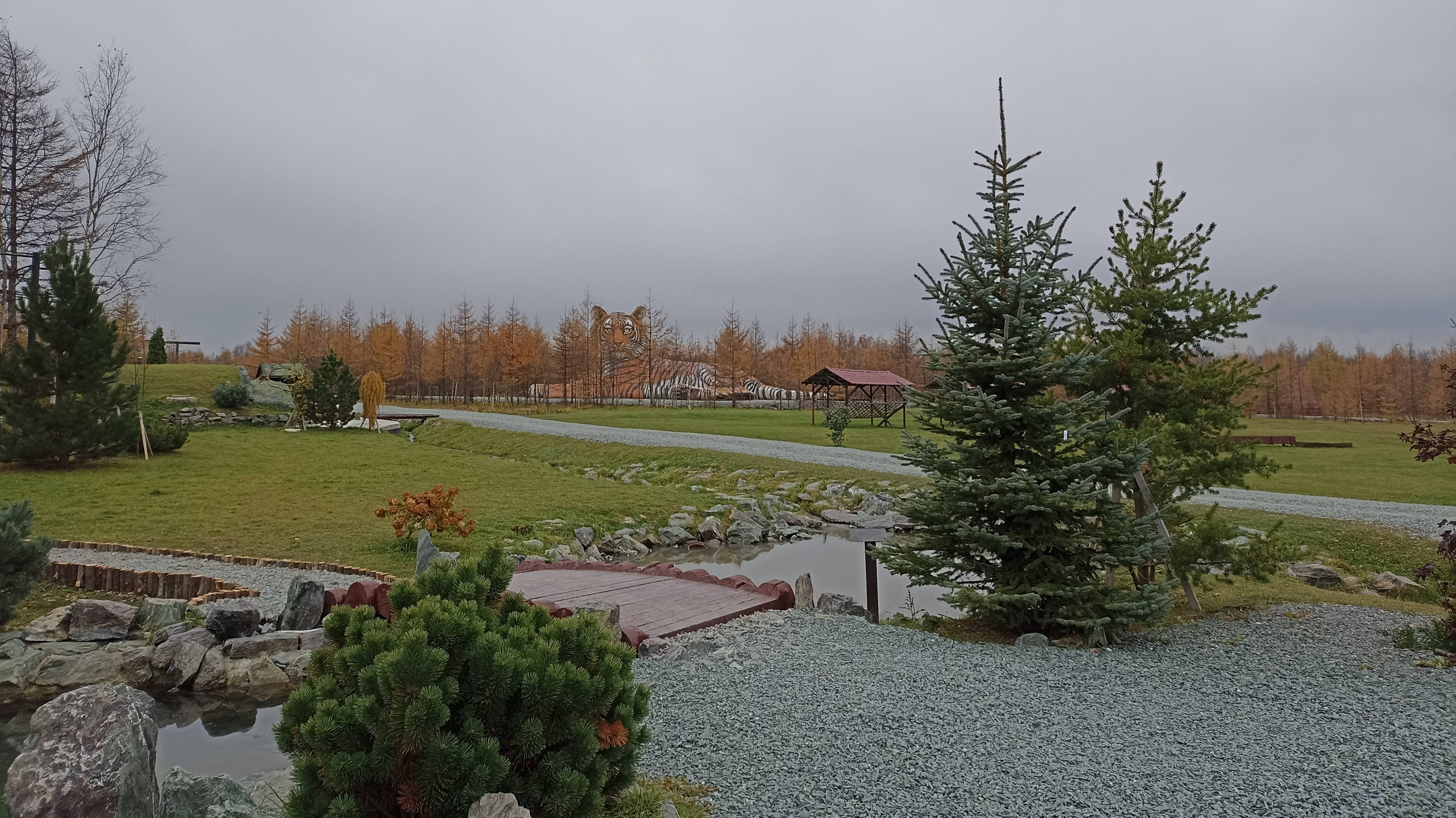 Сахалинская эко-ферма. 8 часть. Прогулка по территории