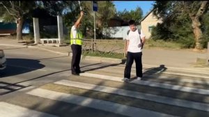 Юные пешеходы