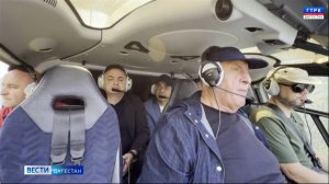 Премьер-министр Дагестана и Глава МЧС провели мониторинг ландшафтных пожаров в горах Дагестана