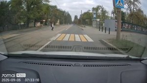 Гонщик на ул. Буденовских Партизан в Донецке