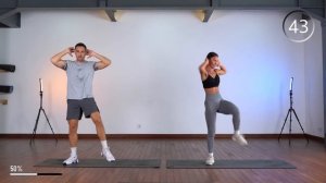 20 MIN CARDIO HIIT WORKOUT - ALL STANDING - Full Body, No Equipment, Home Workout