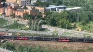 🚂Поезд «Иволга», прозванный «Черной Мамбой», может выйти на линию МЦД-4 уже 8 сентября🚂