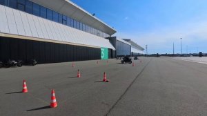 Gymkhana GP 2025 stage 5 / Nikishev Nikita Honda CB600F / heat 1 00.57.00