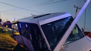 В Башкирии при столкновении автобуса и "Москвича" пострадали 4 человека