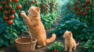 Cat stories. Video created by AI