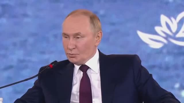 Главные заявления Владимира Путина по Украине на ВЭФ