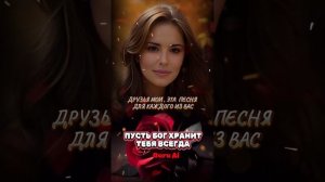 Пусть Бог хранит тебя всегда!