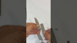 Китайский титановый нож конвекс выпуклая линза