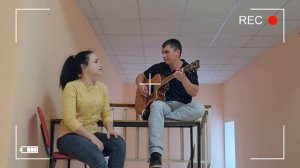 "За кадром" съёмки кавера песни "Слёзы"