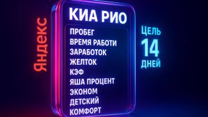 Цели без интернета, мой район, гибкий, свои клиенты. И я выкатал цели от Яндекс про. 14 дней