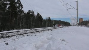 Паровоз Серго Орджоникидзе в Болшево
