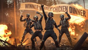 WINNER WINNER CHICKEN DINNER PUBG: BATTLEGROUNDS