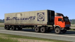 383:/ ETS 2 1.55 / КАМАЗ 5410 / Русская сборка.
