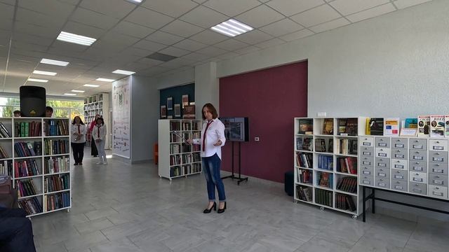 Открытие обновленной библиотеки в Марксе