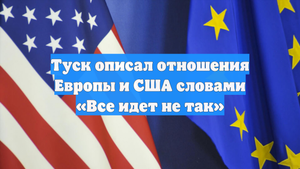 Туск описал отношения Европы и США словами «Все идет не так»