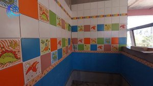 Vie du Donbass - Iougra répare l'école maternelle n°19 à Makeïevka