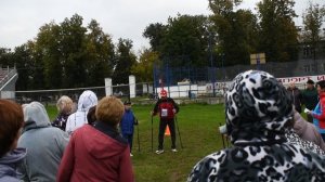 С палками без лыж. Скандинавская ходьба.