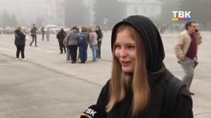 Бердск в движении: горожане приняли участие в массовой зарядке перед началом рабочего дня