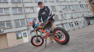 Обзор питбайка Мотоцикл Kayo Evolution K125EM