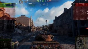 Тащу катку на последней секунде.  Hellcat (Мир Танков)