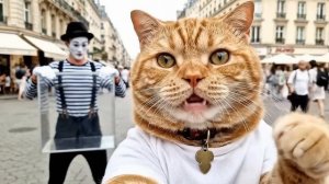 Влог рыжего кота из Парижа