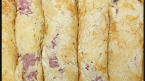 Картофельные рулетики с фаршем