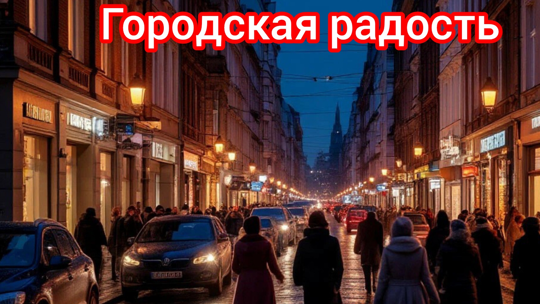 Городская радость. Премьера песни