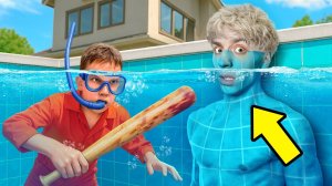 КАМУФЛЯЖНЫЕ ПРЯТКИ от Самых ЗЛЫХ ДЕТЕЙ в Мире ! Влад Бумага А4