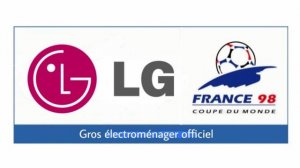 LG - Gros électroménager officiel de la Coupe du Monde France 98