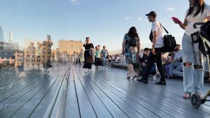 Полное расслабление в парке Зарядье 🌿 Москва – прогулка по центру и люди в летний день