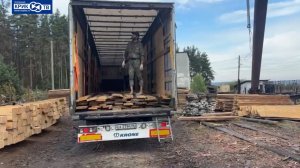 Доски для блиндажей на СВО погружены, предоставленные ООО "ЖелДорПуть" для наших бойцов| КРИК-ТВ