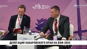 Делегация Хабаровского края на ВЭФ — 2025