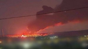‼️🇷🇺🔥Враг атаковал Луганск: на месте удара сильный пожар