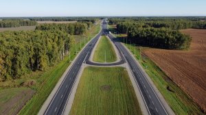 Участок Р-254 "Иртыш" Южный обход Омска после капремонта с расширением до четырех полос