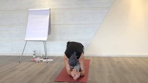 Практика по йоге уровня Вода с курса инструкторов по йоге