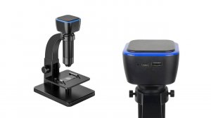 Портативный микроскоп для смартфона и ПК с аккумулятором Эрудит H315W