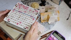 распределение денежных средств по конвертам/ немного запоздала 😊😊 💰💰💰💰💰💰💰