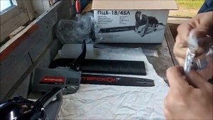 Обзор бензопилы Интерскол ПЦБ- 18 45 распаковка что в комплекте продолжение следует